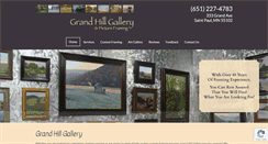Desktop Screenshot of grandhillgallery.com